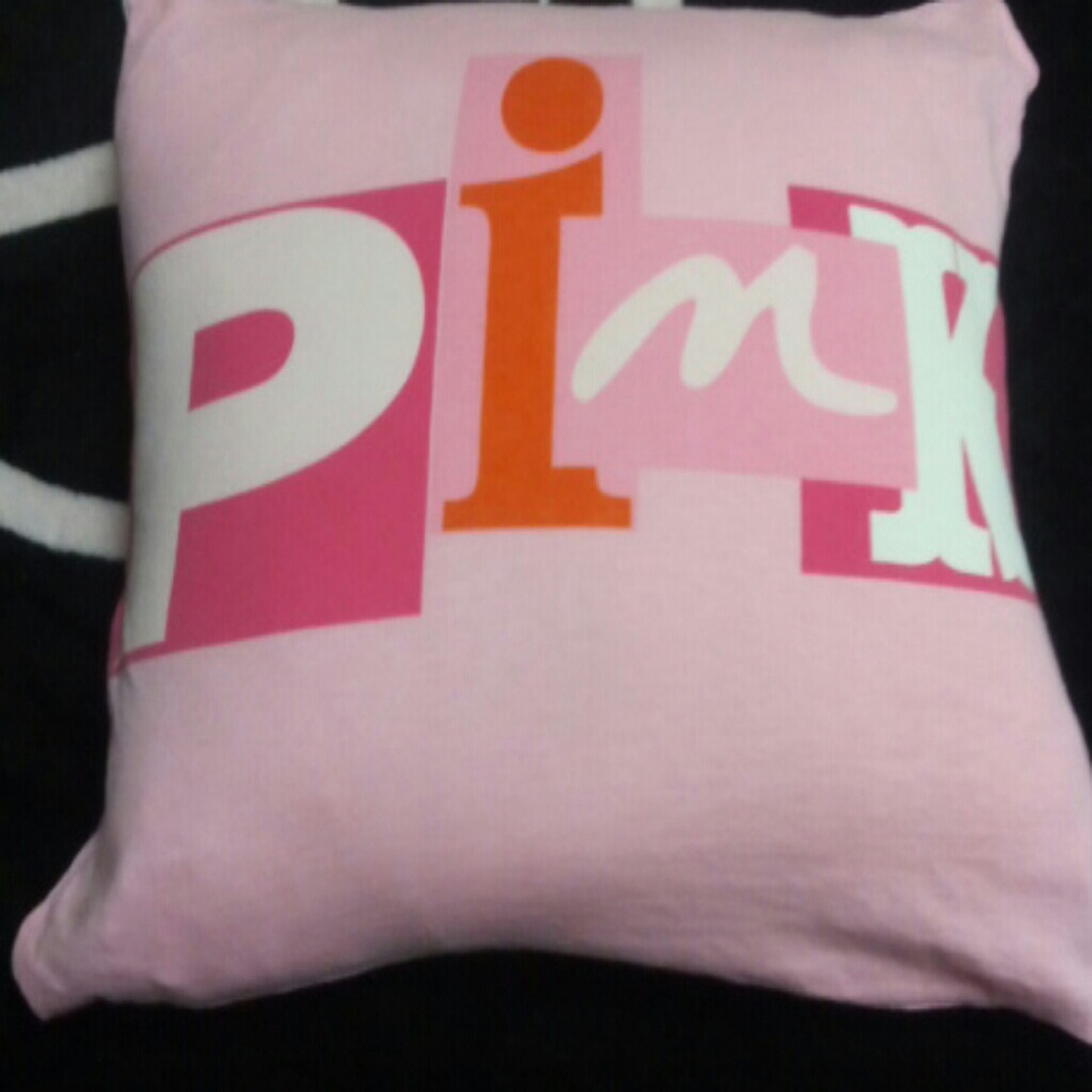 Rare vs Pink throw pillow